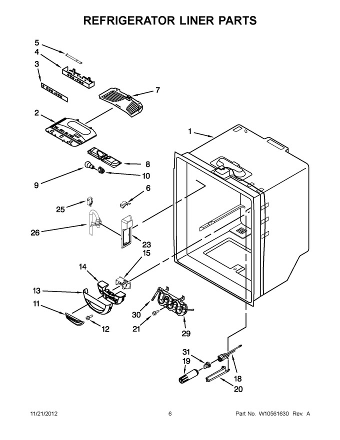 Diagram for JFC2290VEP8