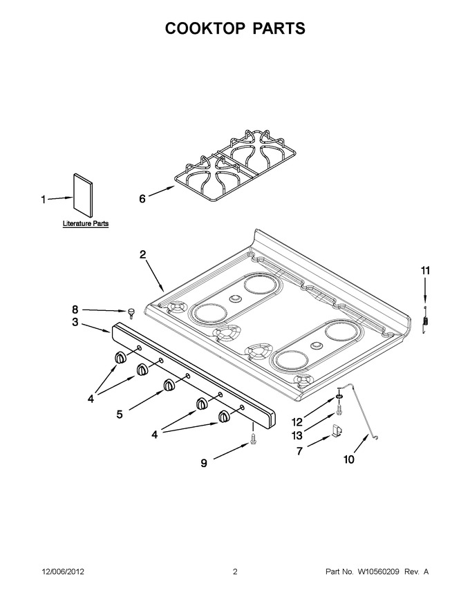 Diagram for CGR3300XDW0