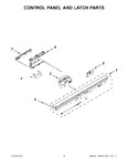 Diagram for 02 - Control Panel And Latch Parts