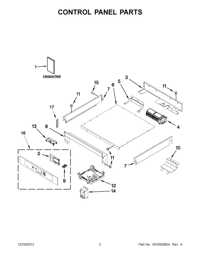 Diagram for JJW2830WP02