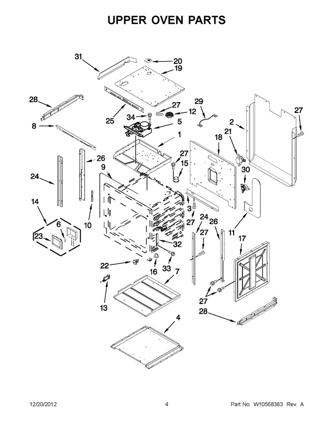 Diagram for JJW2830WB02