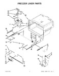 Diagram for 06 - Freezer Liner Parts