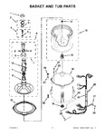 Diagram for 03 - Basket And Tub Parts