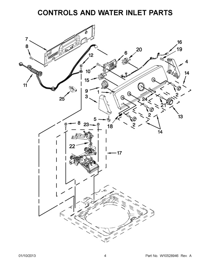 Diagram for MVWC200XW3