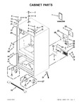 Diagram for 01 - Cabinet Parts