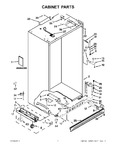 Diagram for 01 - Cabinet Parts