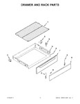 Diagram for 06 - Drawer And Rack Parts