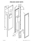 Diagram for 09 - Freezer Door Parts