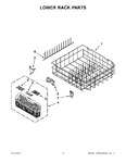 Diagram for 10 - Lower Rack Parts