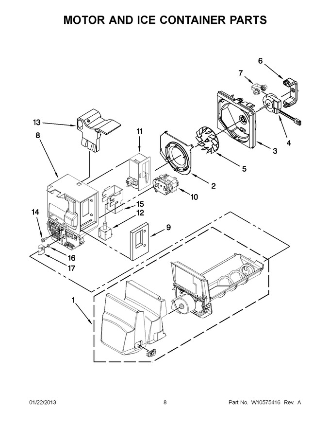 Diagram for MFI2665XEM8