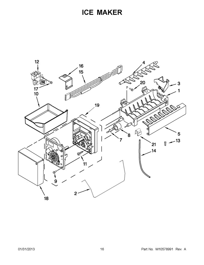 Diagram for MFC2061KES14