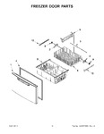 Diagram for 08 - Freezer Door Parts