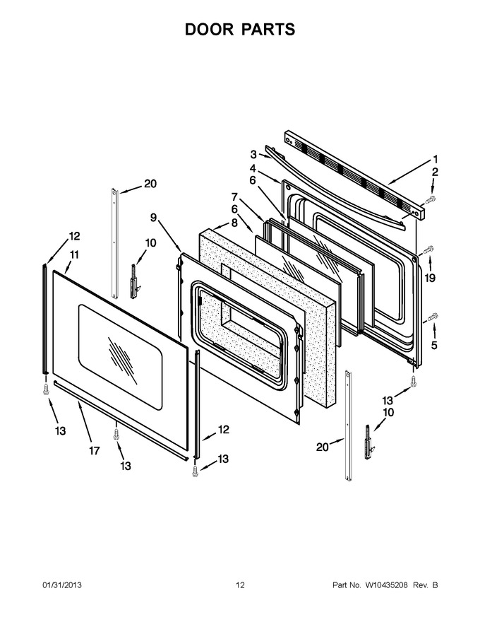 Diagram for MGR7661WS3