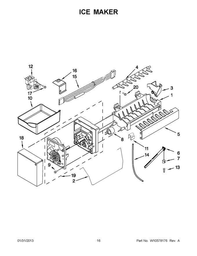 Diagram for JFC2089WTB9