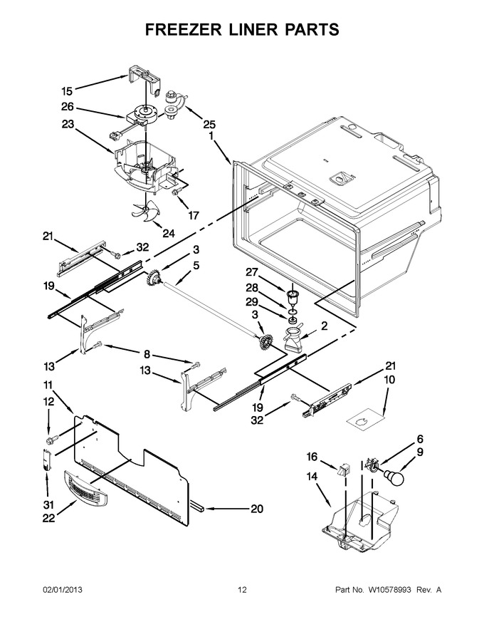 Diagram for MFX2570AEW4