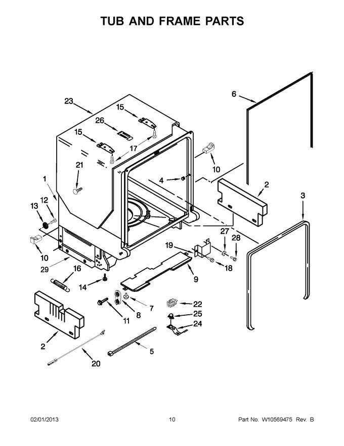 Diagram for MDB8959SBB0