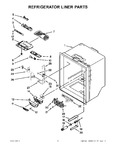 Diagram for 03 - Refrigerator Liner Parts