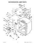 Diagram for 03 - Refrigerator Liner Parts