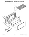 Diagram for 07 - Freezer Door And Basket Parts