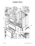 Diagram for 02 - Cabinet Parts