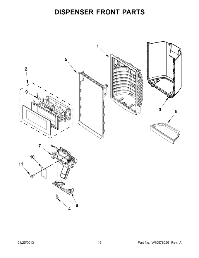 Diagram for MFT2673BEB10