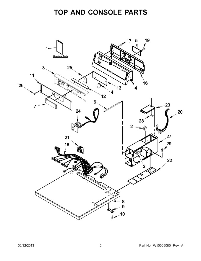 Diagram for MDE18PDAZW0