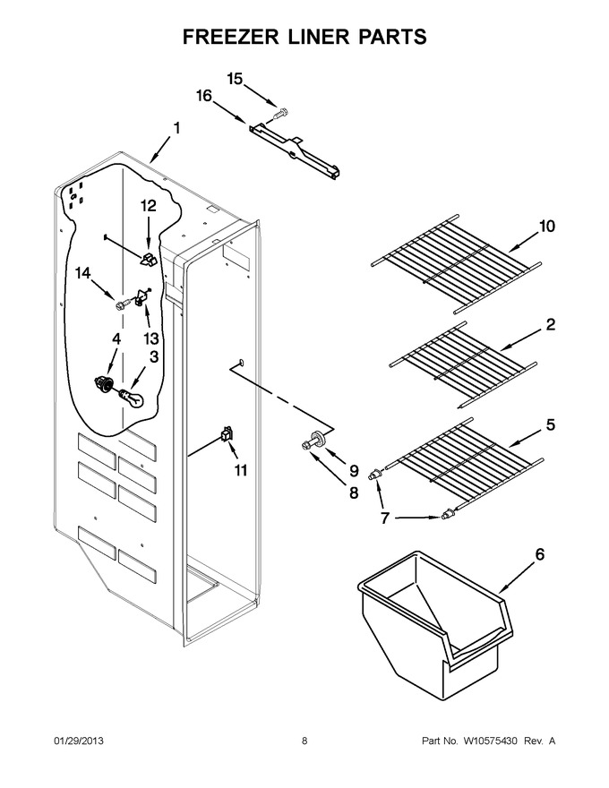 Diagram for ASD2575BRW00