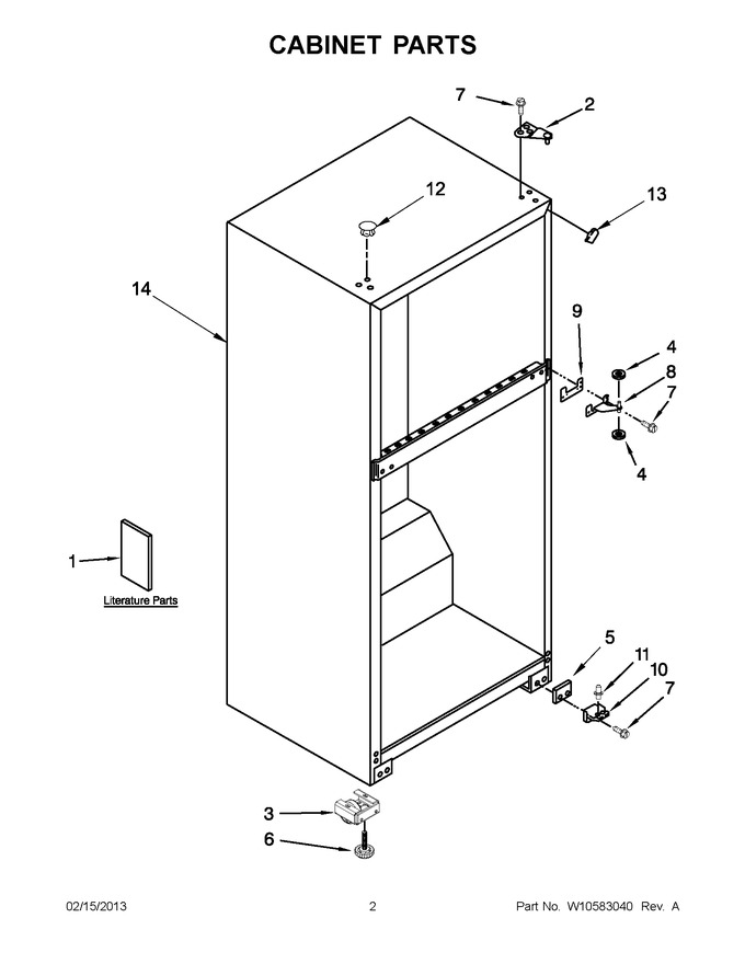 Diagram for A4TCNWFBW00