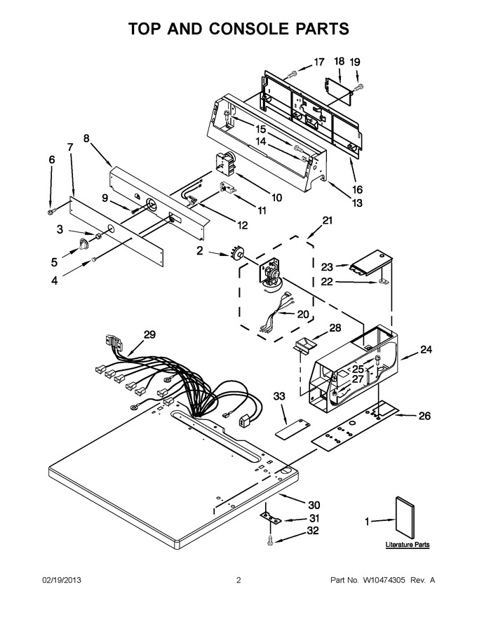 Diagram for MDG18CSAWW0