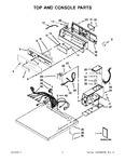 Diagram for 01 - Top And Console Parts