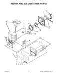 Diagram for 04 - Motor And Ice Container Parts