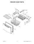 Diagram for 08 - Freezer Door Parts