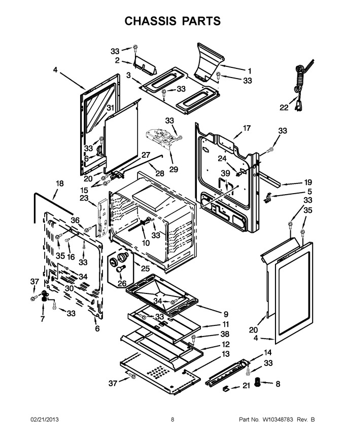 Diagram for MGR7662WW2