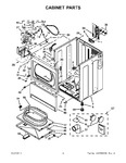 Diagram for 02 - Cabinet Parts