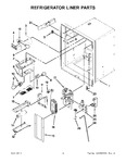 Diagram for 02 - Refrigerator Liner Parts