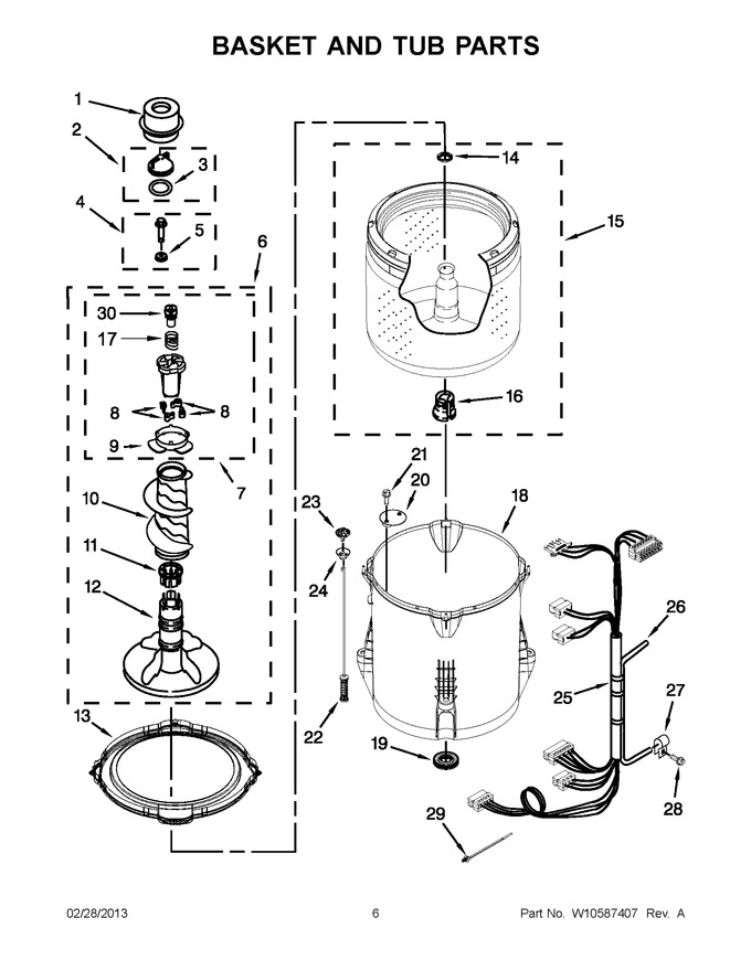 Diagram for 7MMVWC320BW0