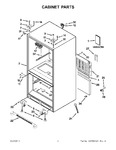 Diagram for 01 - Cabinet Parts