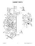 Diagram for 01 - Cabinet Parts