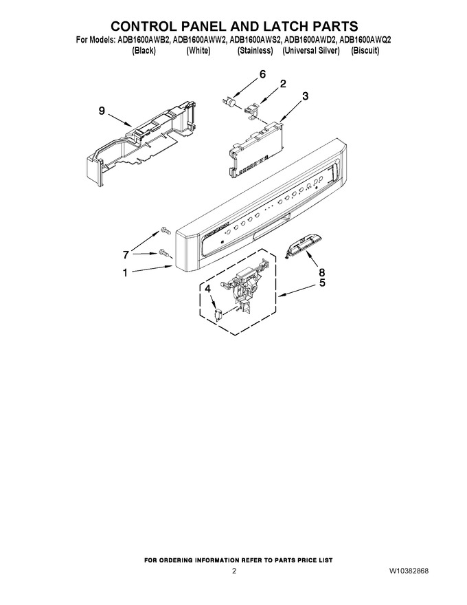 Diagram for ADB1600AWD2