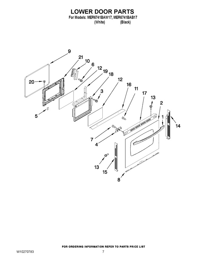 Diagram for MER6741BAW17