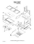 Diagram for 03 - Shelf Parts