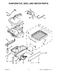 Diagram for 02 - Evaporator, Grid, And Water Parts