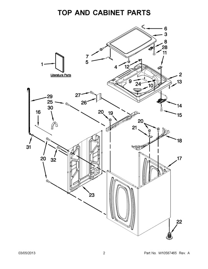 Diagram for 7MMVWX521BW0