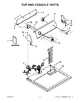 Diagram for 01 - Top And Console Parts