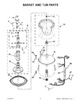 Diagram for 03 - Basket And Tub Parts