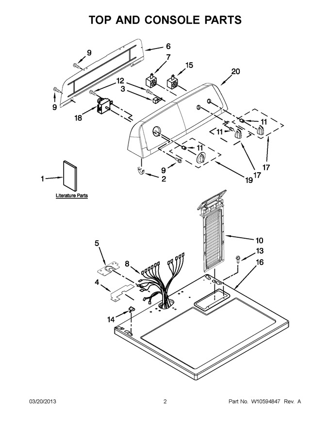 Diagram for NED4700YQ1