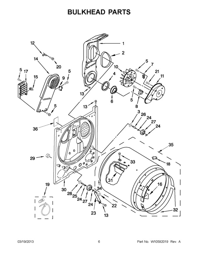 Diagram for MEDC200XW3