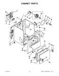 Diagram for 02 - Cabinet Parts