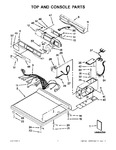 Diagram for 01 - Top And Console Parts