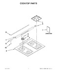 Diagram for 01 - Cooktop Parts